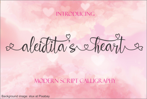 Aleidita’s Heart: The Font That Speaks to Your Campaign