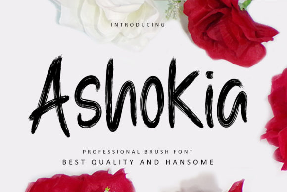 Ashokia: A Delicate Script Font for Editorial Elegance