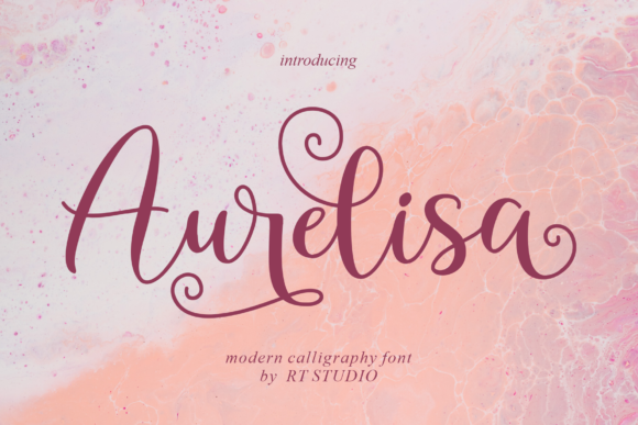 Aurelisa: A Handwritten Font for Modern Web Design