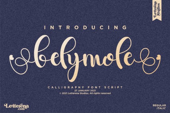 Belymole: A Charming Script Font for Branding