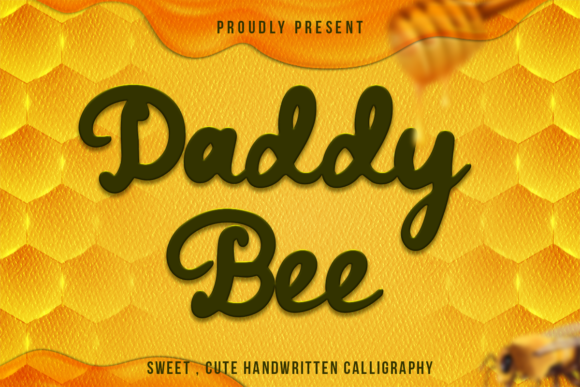 Daddy Bee: A Handwritten Font with Personality for Editorial Projects