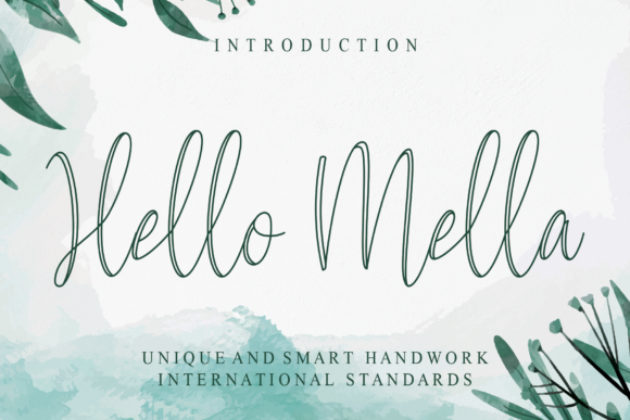 Hello Mella: A Handwritten Font That Elevates Web Design
