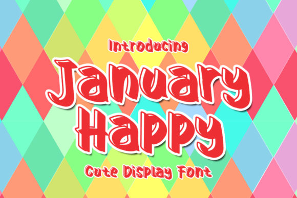January Happy: A Joyful Script Font for Digital Design