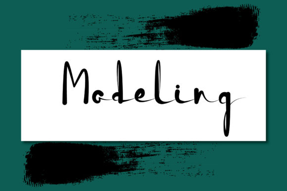 Modeling Font for Branding That Feels Warm and Inviting