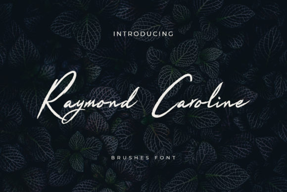 Raymond Caroline: A Modern Script Font for Digital Design