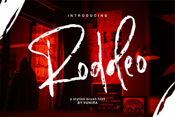 Roddeo: A Handwritten Font with Personality for Branding