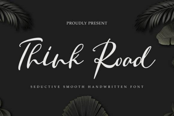 Think Road: A Handwritten Font for Editorial Design