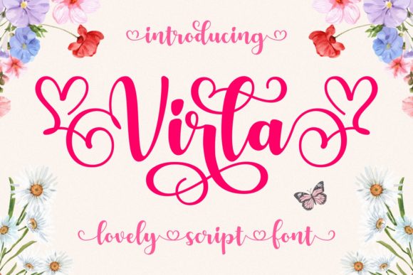 Virla: A Handwritten Font for Digital Creativity